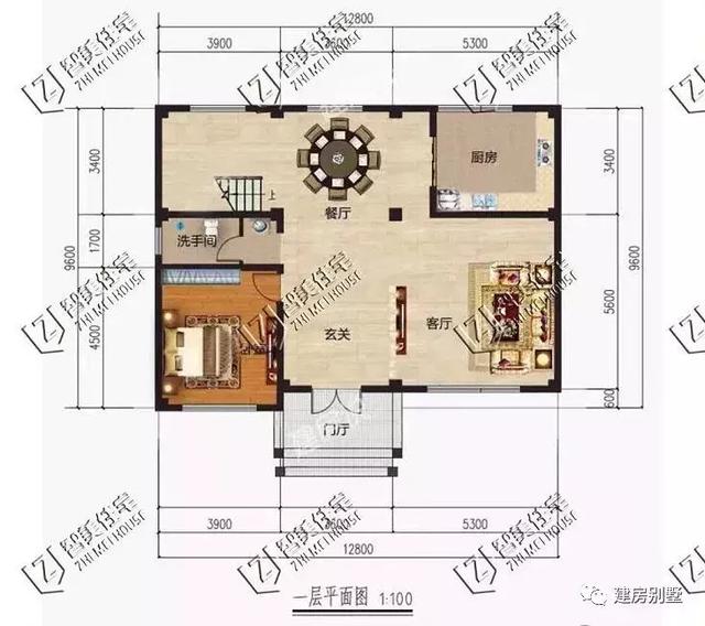 两款简约实用的三层别墅设计图，不仅外观简约，而且布局实用