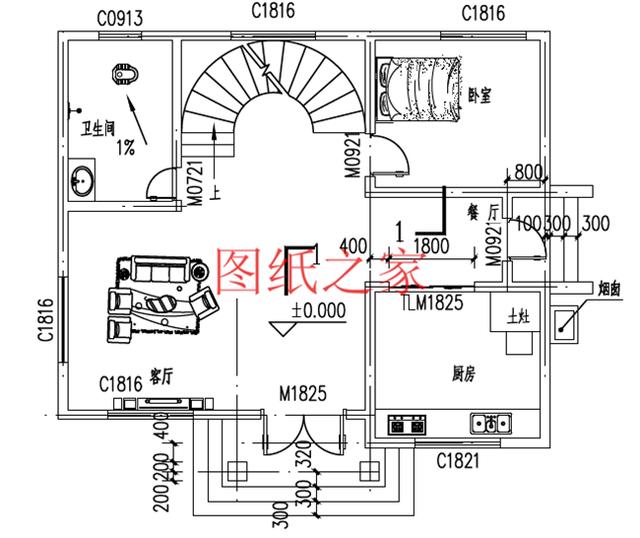 精致漂亮的农村三层别墅，充分利用每一分空间，让您住得温馨舒适！