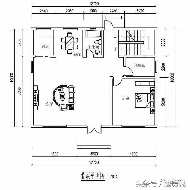 二层坡屋顶自建别墅，90%的人把收藏它