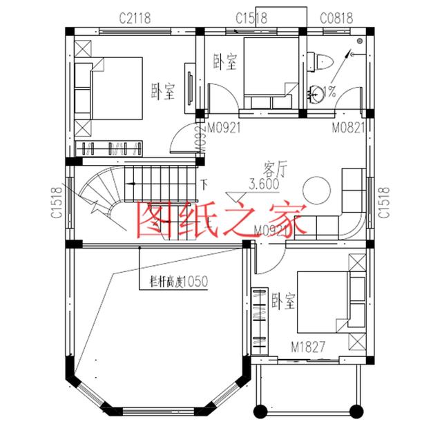 精致漂亮的农村三层别墅，充分利用每一分空间，让您住得温馨舒适！