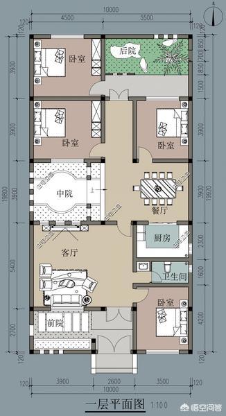 东西13米南北21米自建房怎么设计好？