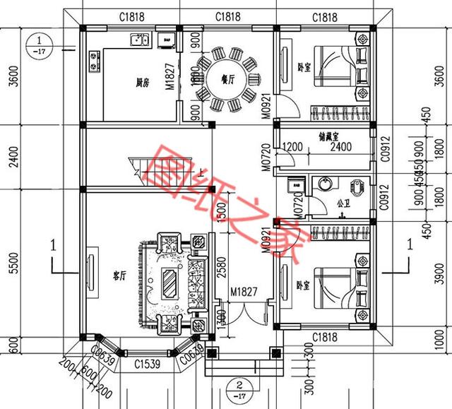 6套二层别墅设计图，建好只要20万，还在等什么？