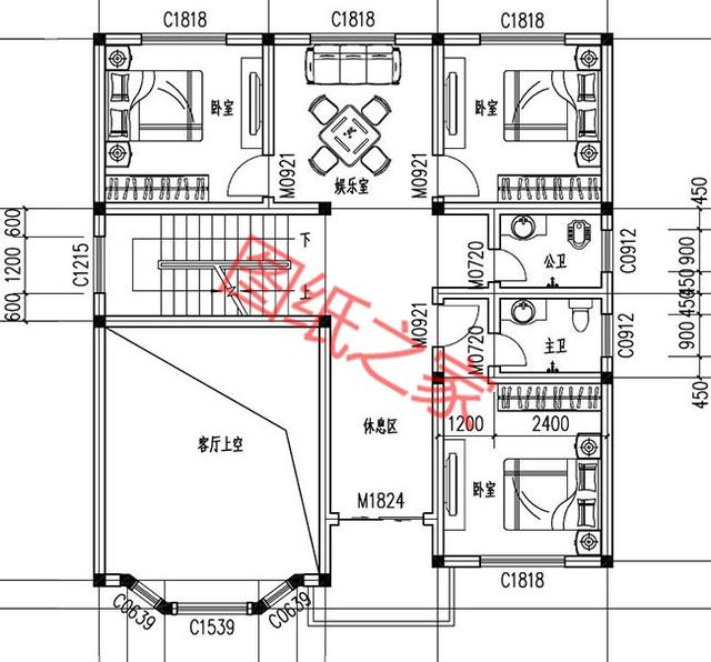 6套二层别墅设计图，建好只要20万，还在等什么？