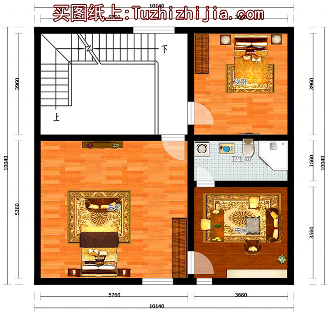 3款农村自建房设计图，一层户型照样漂亮