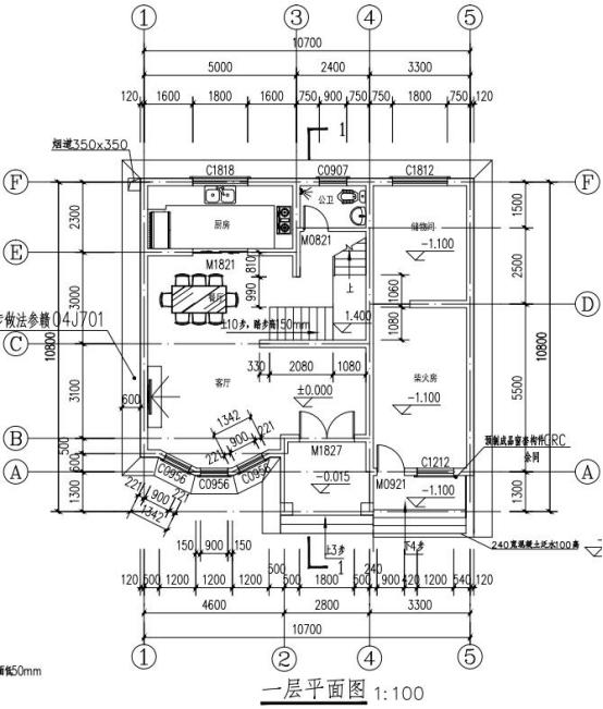 三层简约欧式小别墅，110平6室2厅带柴房，是农村人最朴实适合建的户型设计。