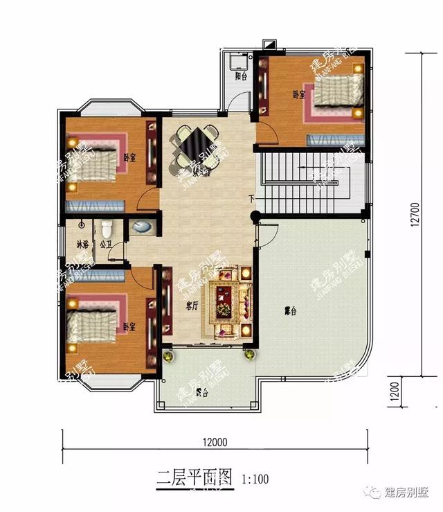 3栋造价25万上下的农村别墅设计图，建哪一栋都是全村最漂亮的