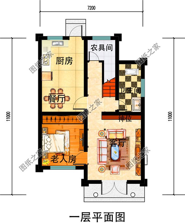 三套漂亮农村二层二间新款式设计图，让很多农村人为此疯狂